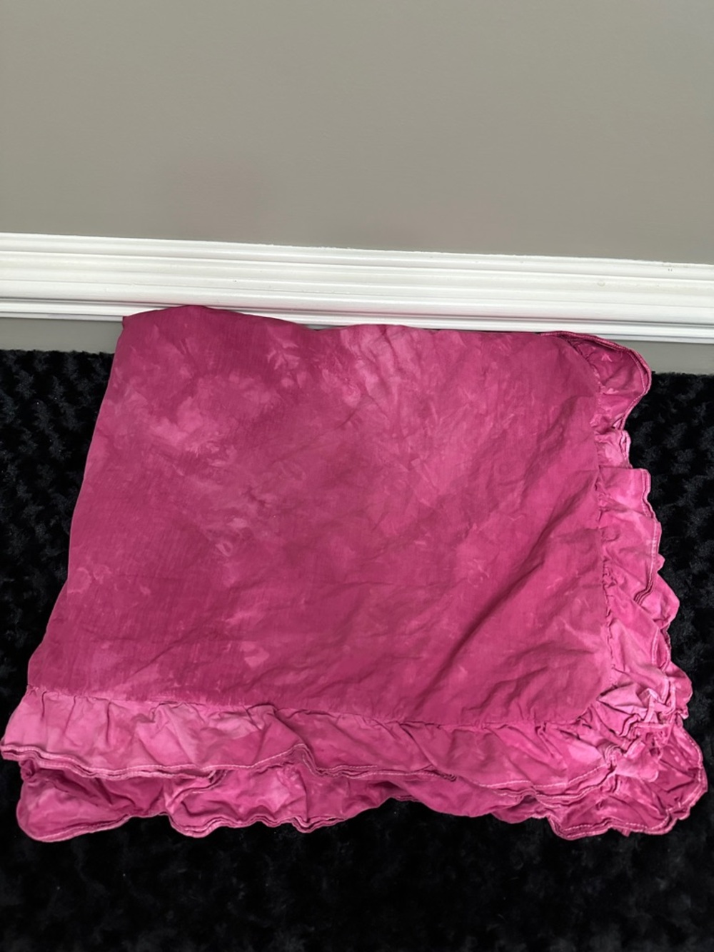 Custom LOVESHACKFANCY x Pottery Barn tie dye duvet cover Sz full/queen